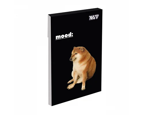 Блокнот Yes Mood А7 48 аркушів клітинка (152580)