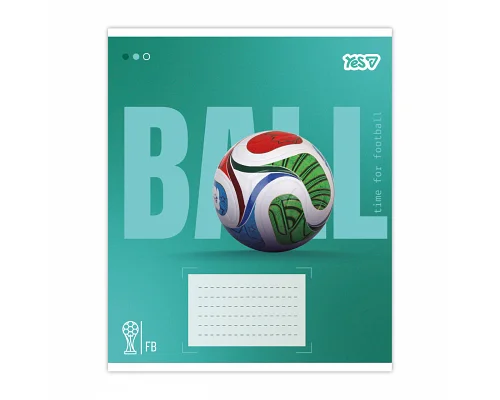 Зошит шкільний Yes Ball А5 18 аркушів лінія (768680)