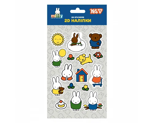 Набір наліпок 2D Yes Miffy (708538)