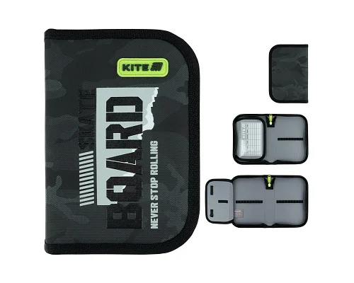 Пенал без наповнення Kite SK8 Board, 1 відділення, 1 відворот (K26-621-6)
