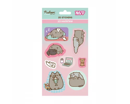 Набор наклеек 2D Yes Pusheen (708841)