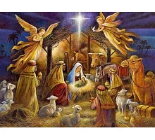 Алмазна мозаїка Народження Іісуса 40*50см Dreamtoys (S40138)
