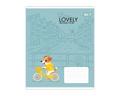 Зошит шкільний Yes Stay lovely А5 12 аркушів лінія (768766)