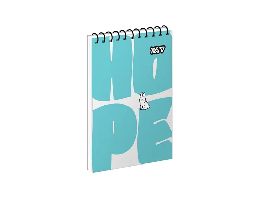 Зошит для записів Yes Hope одинарна спіраль А7/80 аркушів (152543)