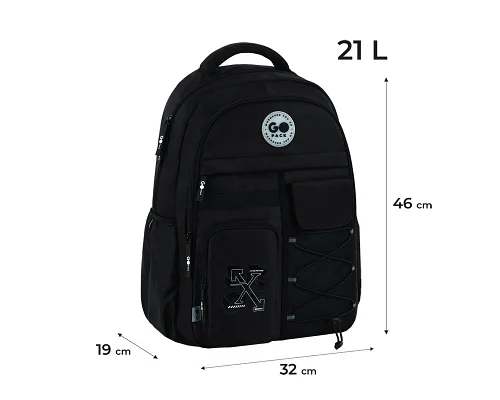 Рюкзак шкільний GoPack Education Teens спинка 46 см (GO26-184L-3)