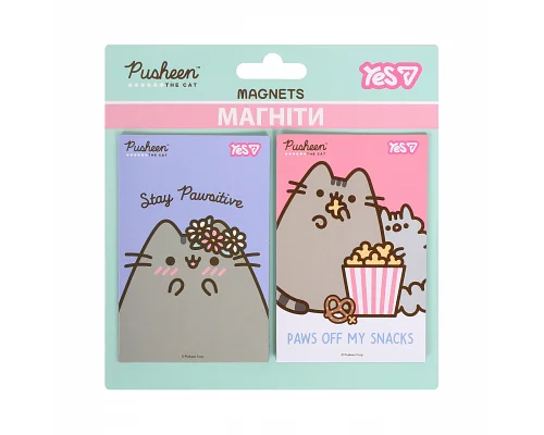 Магниты Yes Pusheen 6х9 см 2 шт 1 (708557)