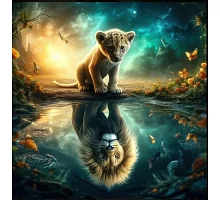 Алмазна мозаїка Дзеркало сили 20*20см Dreamtoys (S10354)