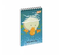 Зошит для записів Yes Splash of Joy одинарна спіраль А7/80 аркушів (152537)