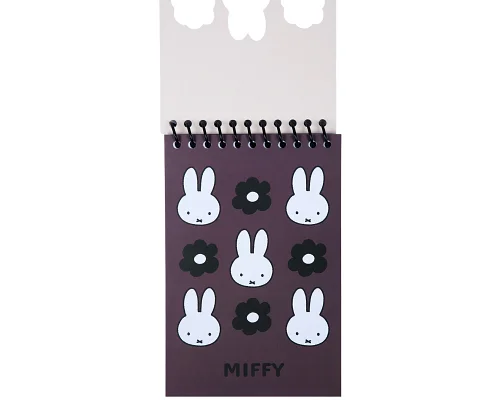 Блокнот Yes Miffy Flora 100x150 с фигурной высечкой 60 листов клетка (152250)