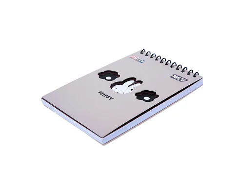 Блокнот Yes Miffy Flora 100x150 с фигурной высечкой 60 листов клетка (152250)