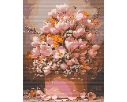 Алмазная мозаика Цветы. Букет тюльпанов 40x50 см Оригами (OD3212-01)