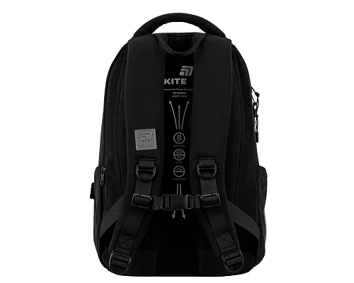 Рюкзак Kite Education teens Black&Charm спинка 42 см (K26-2578M-1)