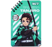 Блокнот Yes Demon Slayer Tanjiro 95x145 60 листов линия (152229)