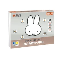 Пластилін Miffy 16 кольорів 320 г YES (540720)