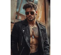 Алмазна мозаїка Брутальний вигляд 30*40см Dreamtoys (S20133)