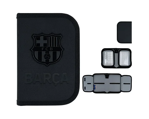 Пенал без наповнення Kite FC Barcelona, 1 відділення, 2 відвороти (BC26-622)