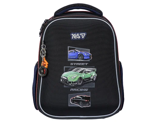 Рюкзак шкільний каркасний Racing Life H-100S для хлопчика 35 см YES (550220)