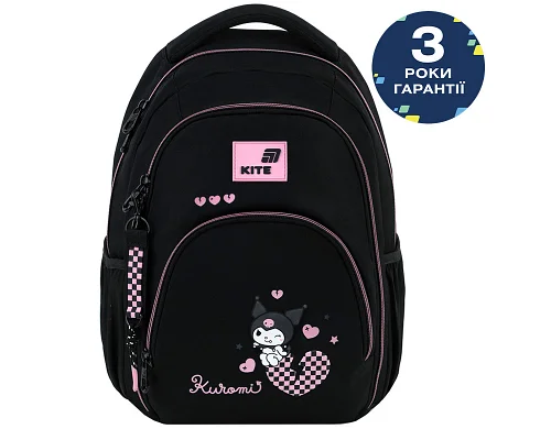 Рюкзак Kite Education teens Kuromi спинка 42 см (HK26-905M)
