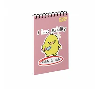 Зошит для записів Yes Mood ctrl одинарна спіраль А7/80 аркушів (152356)