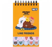 Блокнот Yes Line Friends Team 85x142 60 листов (152160)