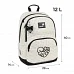 Рюкзак шкільний Kite Education Shimmer&Smile спинка 40 см (K26-585M-2)