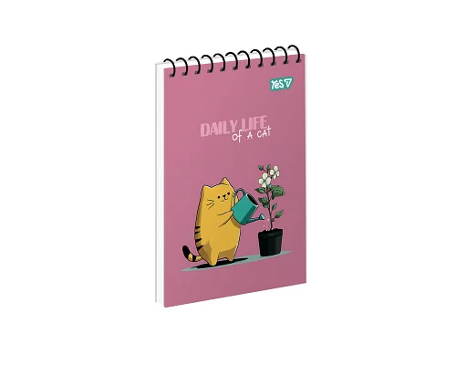 Зошит для записів Yes Cozy Mood одинарна спіраль А6/80 аркушів (152491)