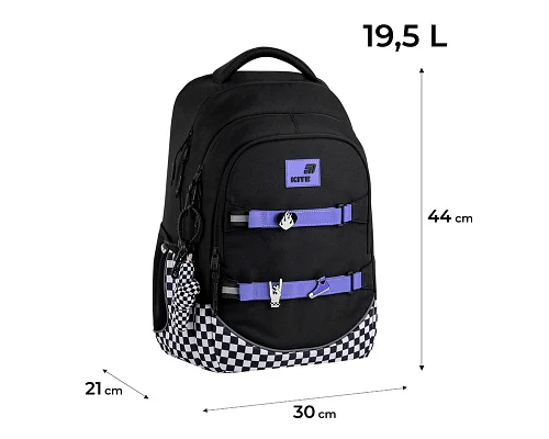 Рюкзак Kite Education teens Driving Mood спинка 44 см (K26-727L)