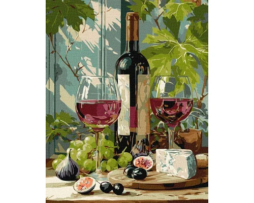 Картина за номерами Винна композиція art_selena_ua 40х50 Ідейка (KHO5766)