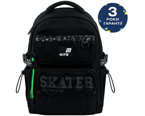 Рюкзак шкільний Kite Education Skater спинка 39 см (K26-1022M-2)