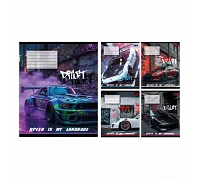 Тетрадь школьная Yes Drift А5 24 листа клетка (768884)