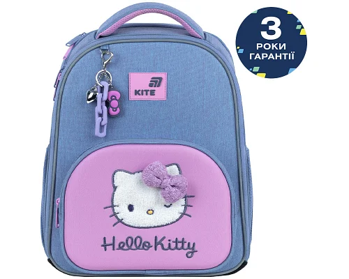 Рюкзак шкільний каркасний Kite Education Hello Kitty спинка 38 см (HK26-556M)