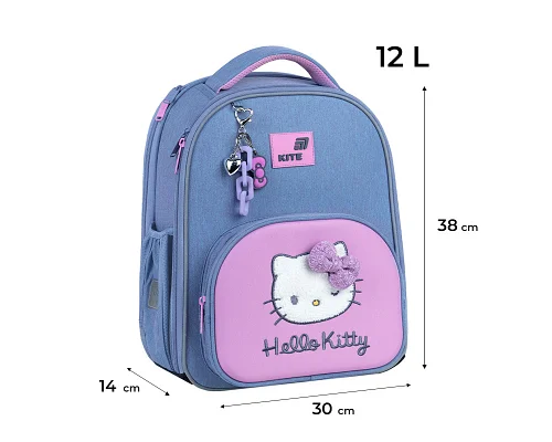 Рюкзак шкільний каркасний Kite Education Hello Kitty спинка 38 см (HK26-556M)