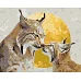 Картина за номерами Пильний захист з фарбами металік art_selena_ua 40х50 Ідейка (KHO6947)