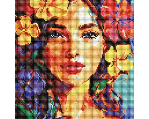 Алмазна мозаїка Тропічна мрія art_selena_ua 30х30 Ідейка (AMO8264)