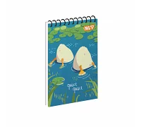Зошит для записів Yes Duck Days одинарна спіраль А7/80 аркушів (152536)
