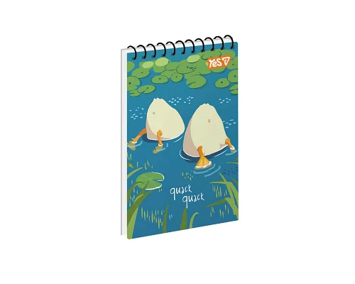 Зошит для записів Yes Duck Days одинарна спіраль А7/80 аркушів (152536)