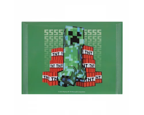 Папка-конверт Yes на кнопці Minecraft Creeper В6 (492003)