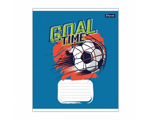 Зошит шкільний 1Вересня Goal time А5 12 аркушів клітинка (768773)