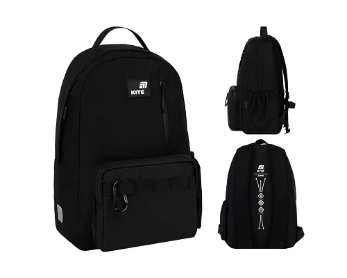 Рюкзак Kite Education teens Black спинка 44 см (K26-949L-3)