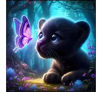 Алмазна мозаїка Лісова казка 20*20см Dreamtoys (S10353)
