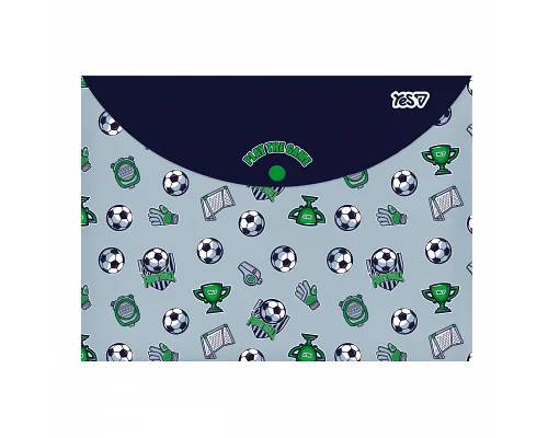 Папка-конверт Football B5 на кнопці YES (492378)