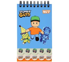 Блокнот Yes Stumble Guys Blue 85x142 60 аркушів (152236)