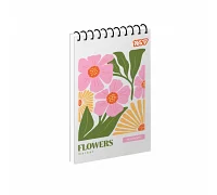 Зошит для записів Yes Floral Mood одинарна спіраль А6/80 аркушів (152492)