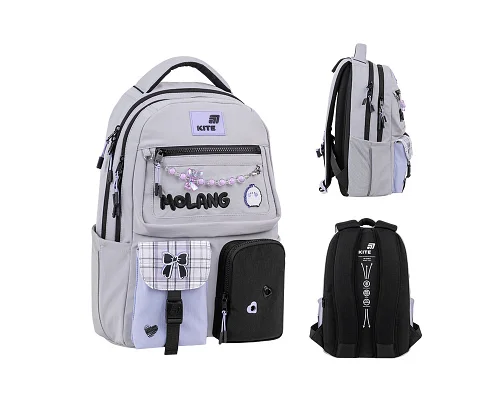Рюкзак Kite Education teens Molang спинка 42 см (ML26-2587M)
