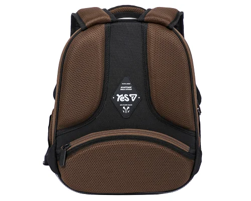 Рюкзак школьный каркасный Jurassic World Danger H-100S для мальчика 35 см YES (550224)