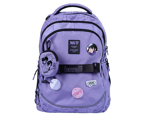 Рюкзак шкільний Kawaii TS-59M для дівчинки 42 см YES (550389)