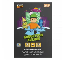 Папір кольоровий двосторонній Yes Stumble Guys 20 аркушів А4 скоба (955494)