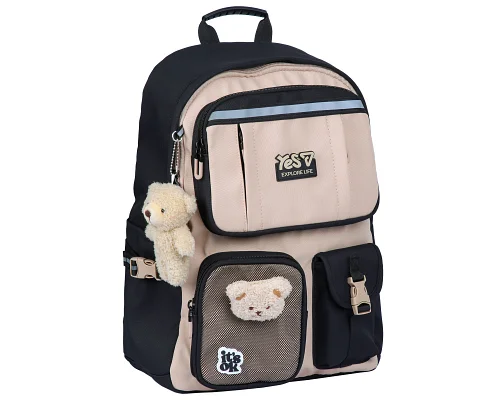 Рюкзак шкільний Mocca T-107L для дівчинки 43.5 см YES (550349)