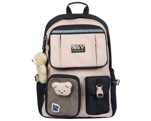 Рюкзак шкільний Mocca T-107L для дівчинки 43.5 см YES (550349)