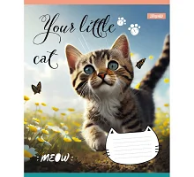 Зошит шкільний 1Вересня Your little cat 12 аркушів лінія (766537)